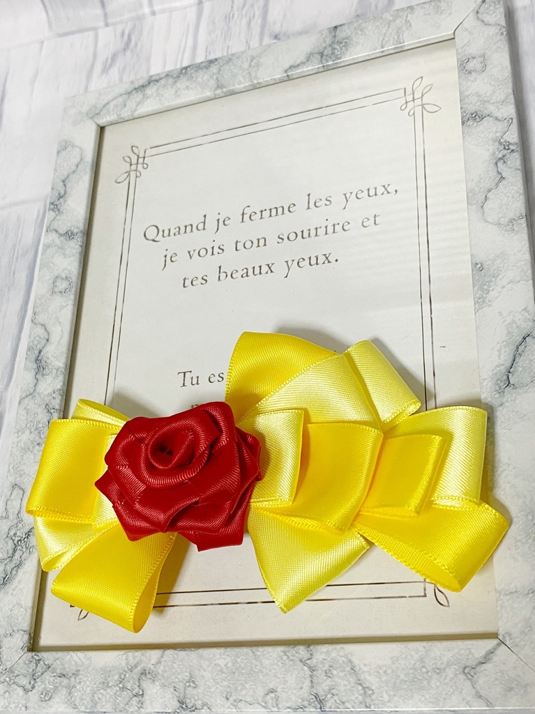 美女と野獣 ベルイメージバレッタ Rei Lab Booth