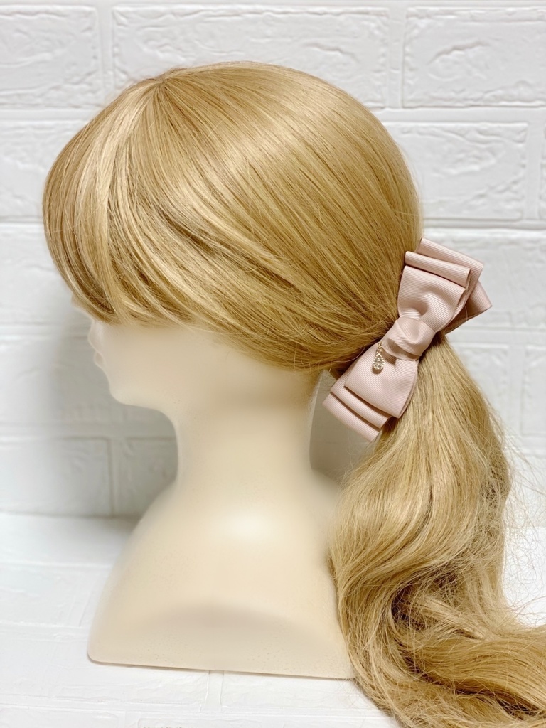 シンプルリボンバナナクリップ