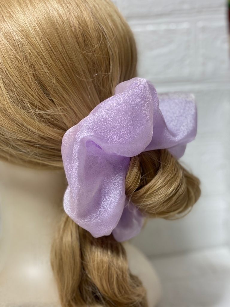 キラキラオーガンジーシュシュ