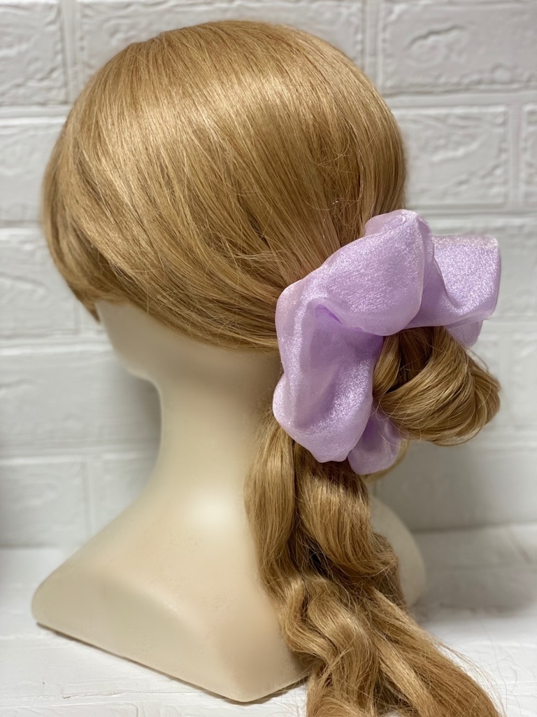 キラキラオーガンジーシュシュ