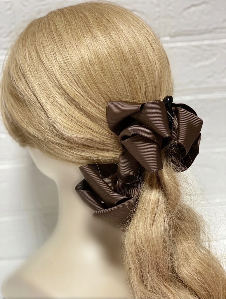 BIGサイズリボンバナナクリップ