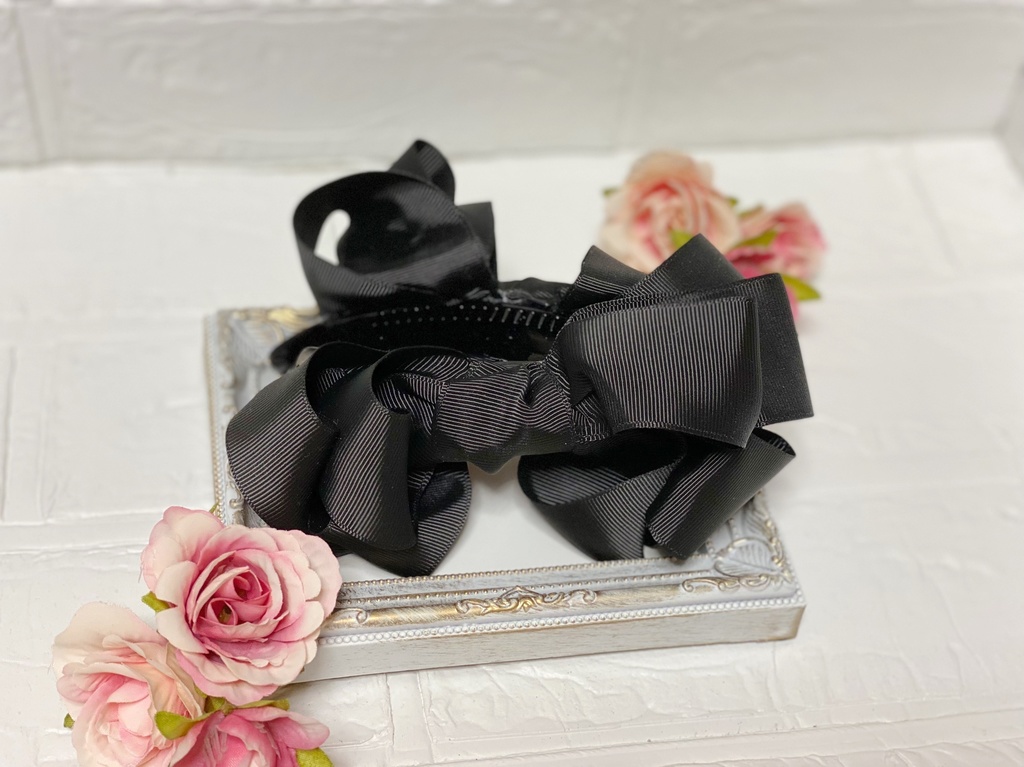 BIGサイズリボンバナナクリップ