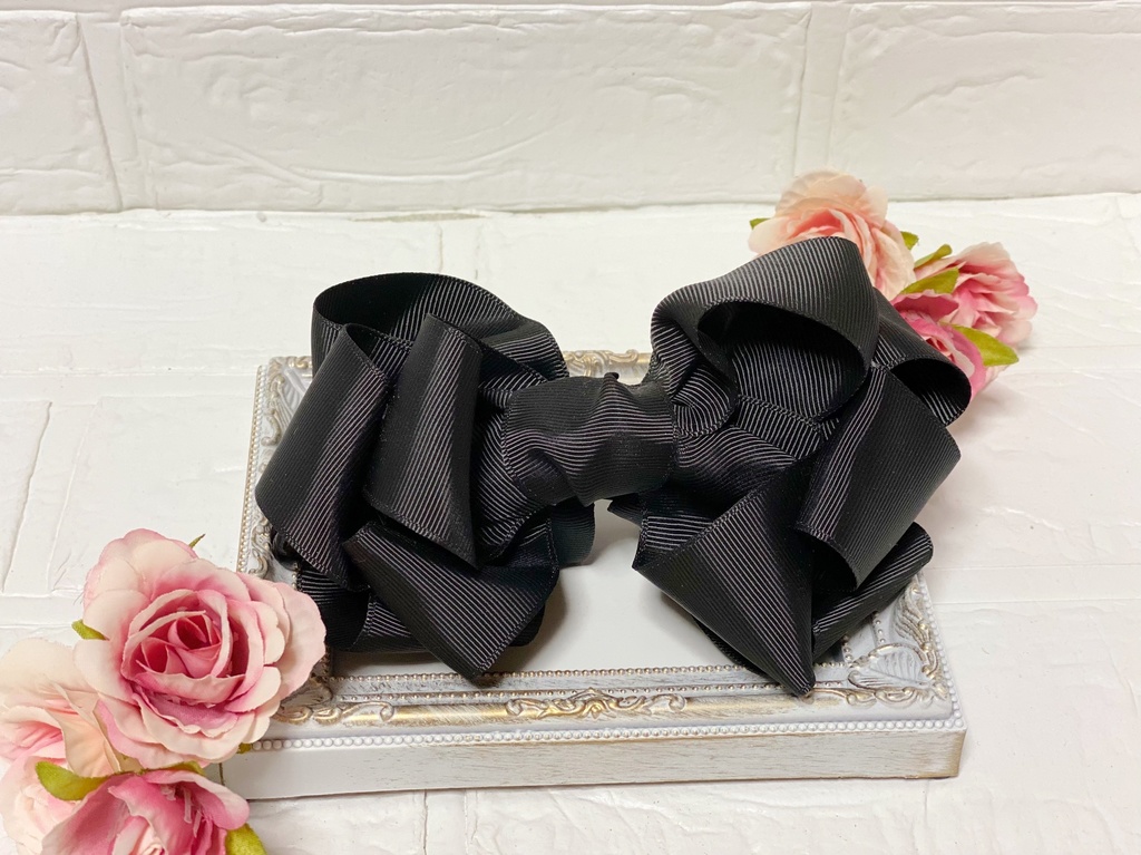 BIGサイズリボンバナナクリップ