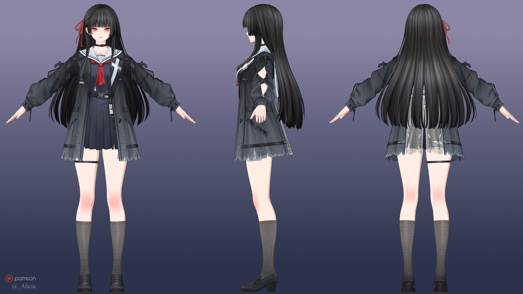 2026/01-3Dモデル「Chisa」Ver1.02