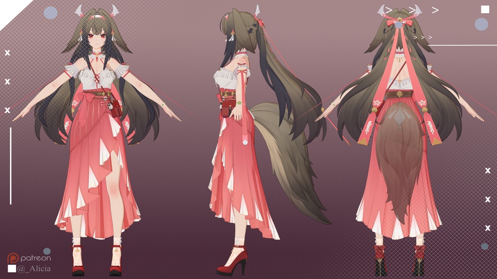 3Dモデル「Ye Shunguang」Ver1.01+「Ye Shunguang-Skin」Ver1.0