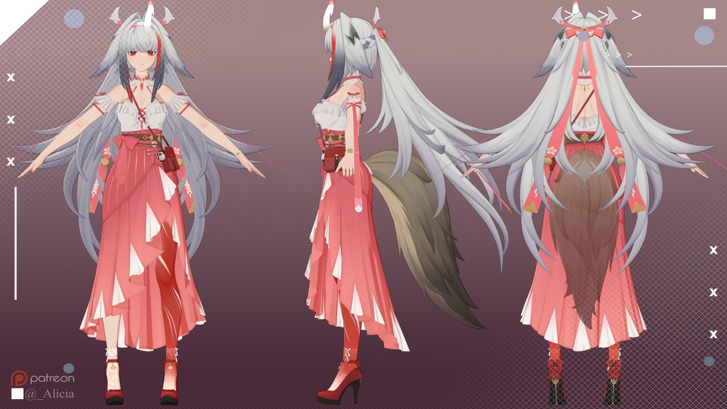 3Dモデル「Ye Shunguang」Ver1.01+「Ye Shunguang-Skin」Ver1.0