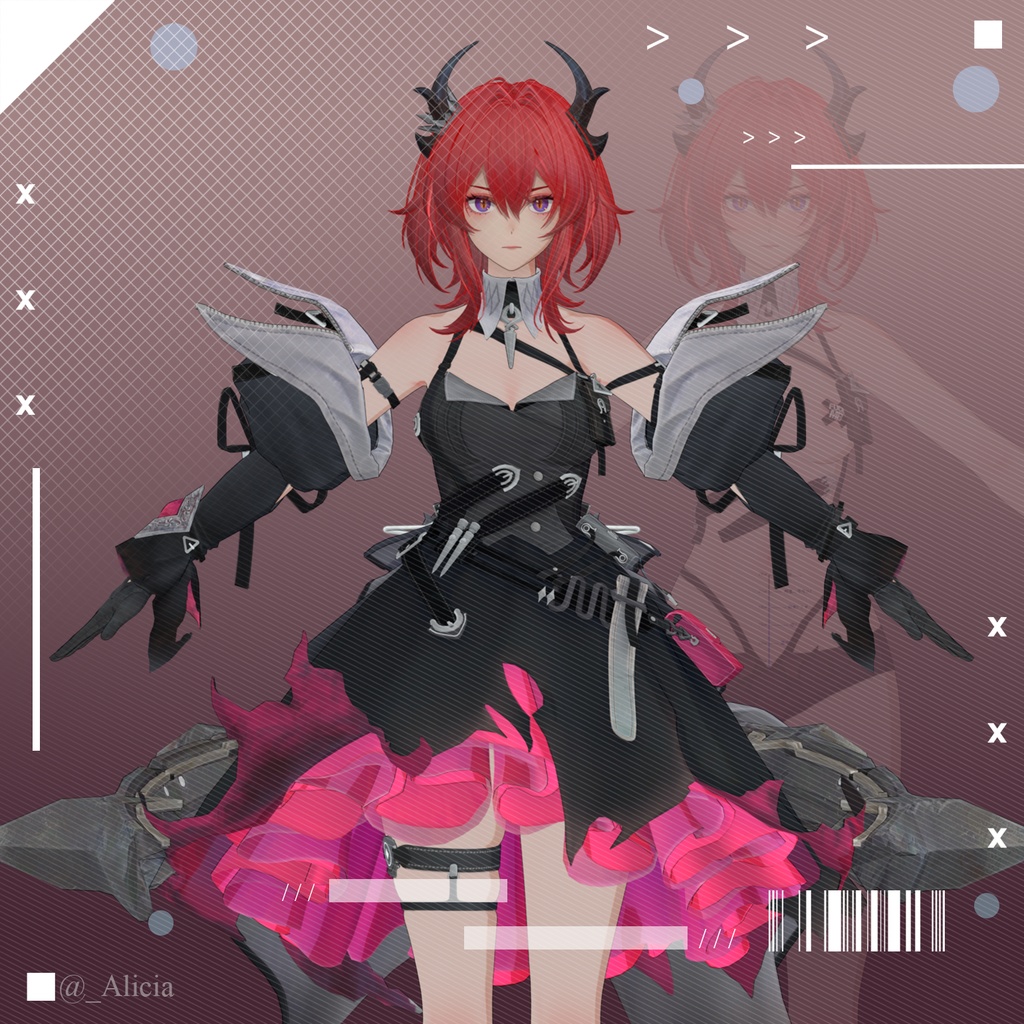 3Dモデル「Laevatain」Ver1.01