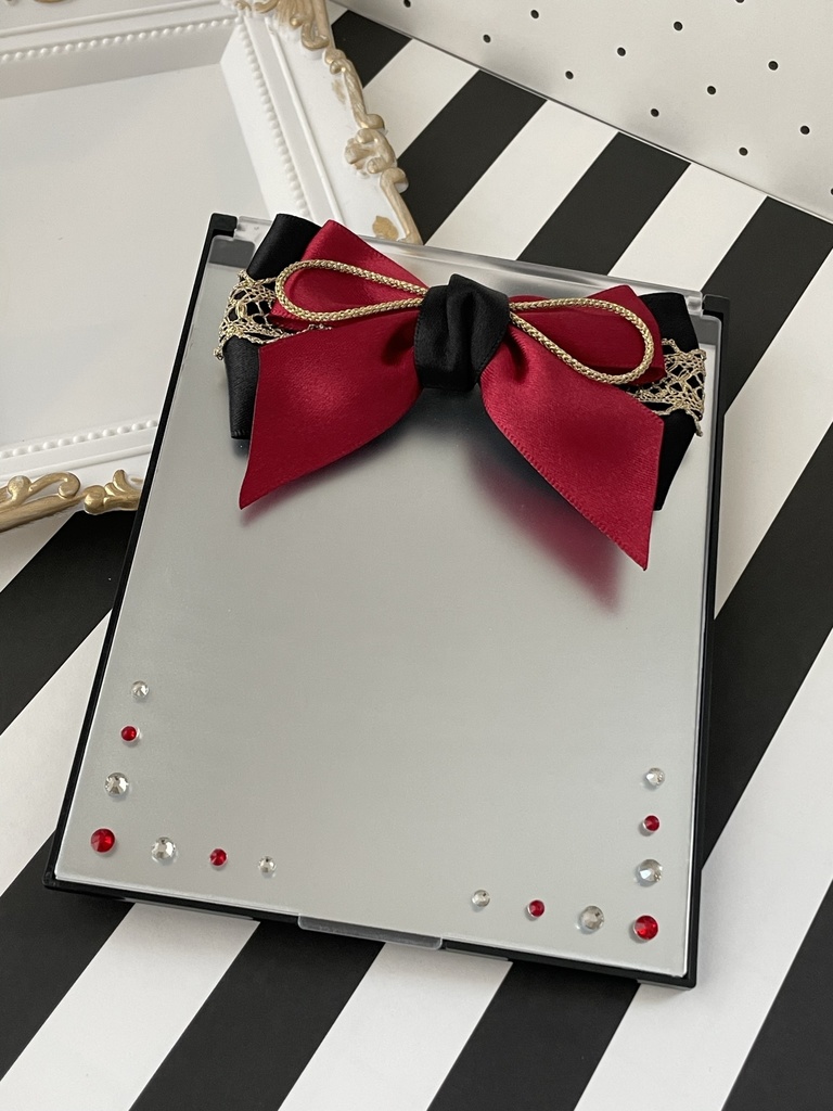 加州清光モチーフ　折りたたみミラー