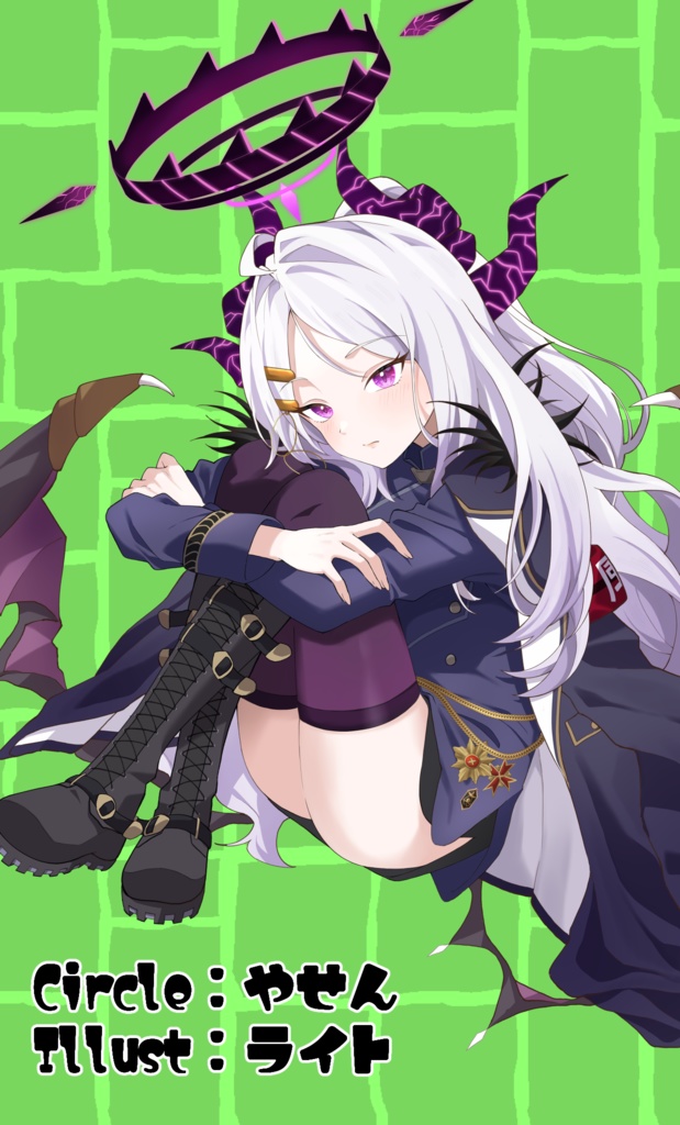 空崎ヒナ　アクリルカード2