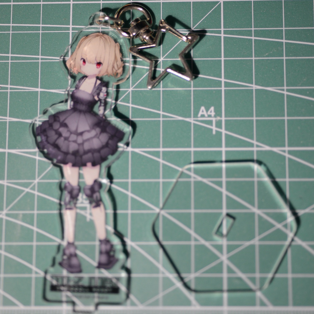 ドールロボットM1-Zまい アクスタキーホルダー 黒ワンピ(Basic)