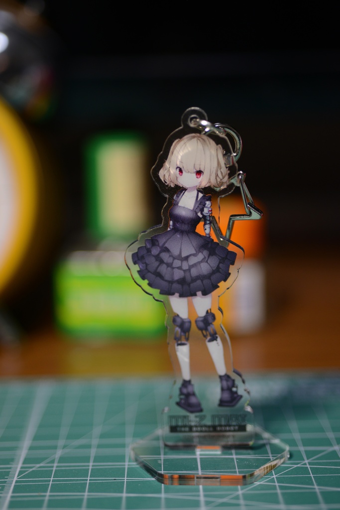 ドールロボットM1-Zまい アクスタキーホルダー 黒ワンピ(Basic)