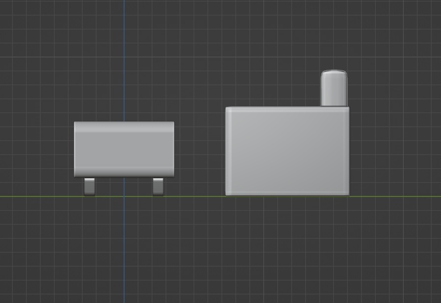 【Free】ソファ&ローテーブル セット【3Dモデル】