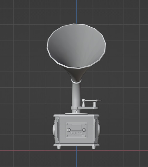 【3Dモデル】蓄音機【インテリア】