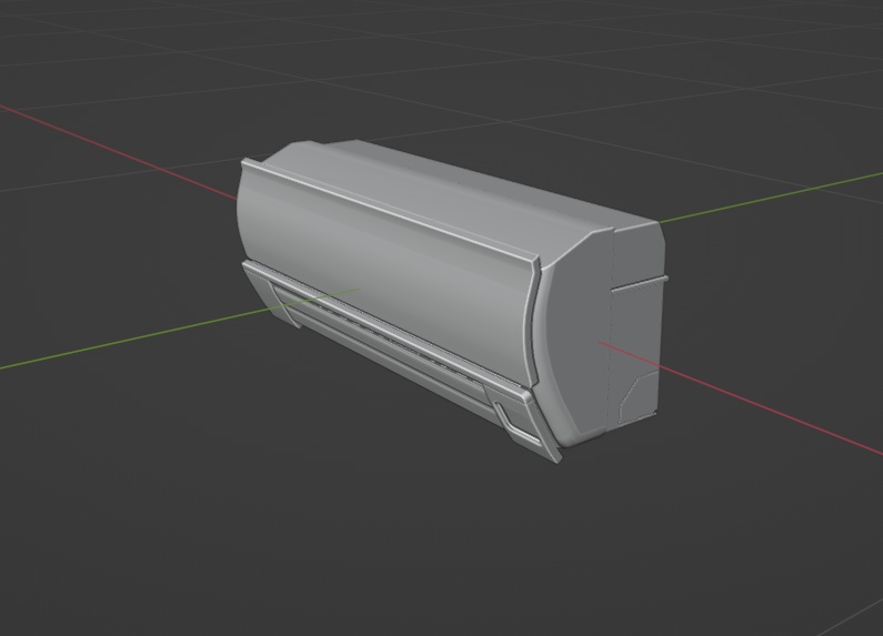 【3Dモデル】エアコン【3D素材】