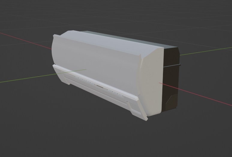 【3Dモデル】エアコン【3D素材】