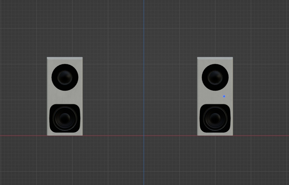 【Free】音響セット【3Dモデル】
