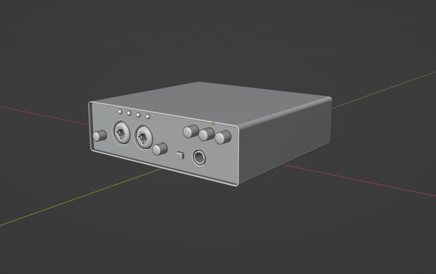 【Free】音響セット【3Dモデル】