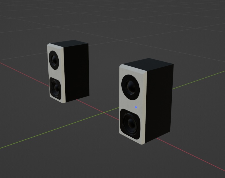 【Free】音響セット【3Dモデル】