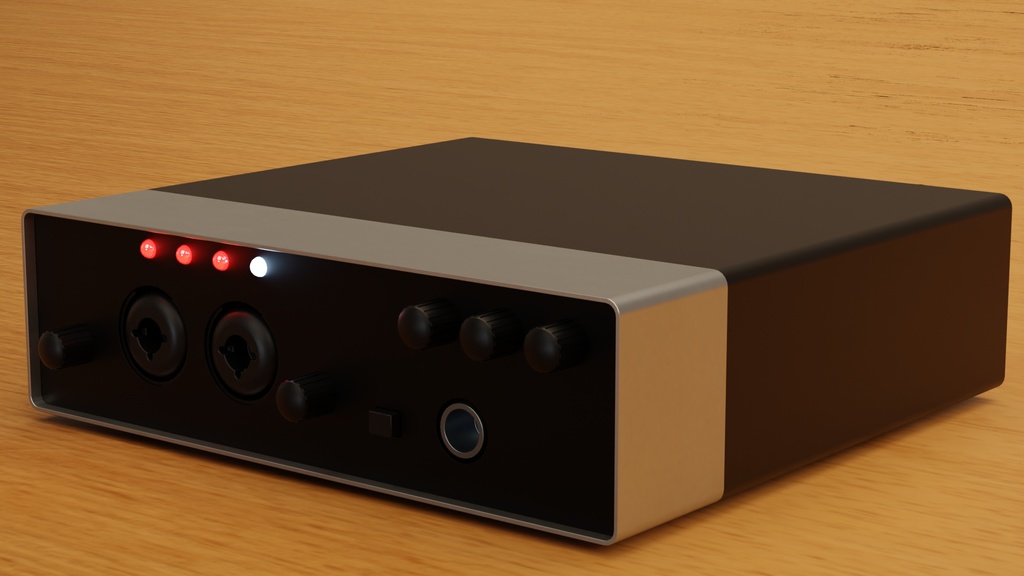 【Free】音響セット【3Dモデル】