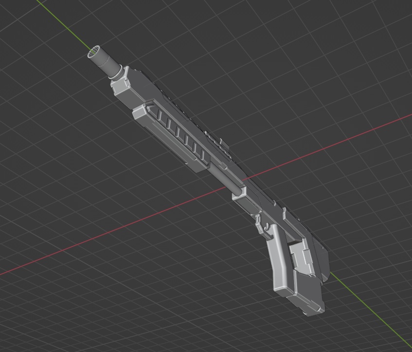 【3Dモデル】ショットガン【オリジナル】