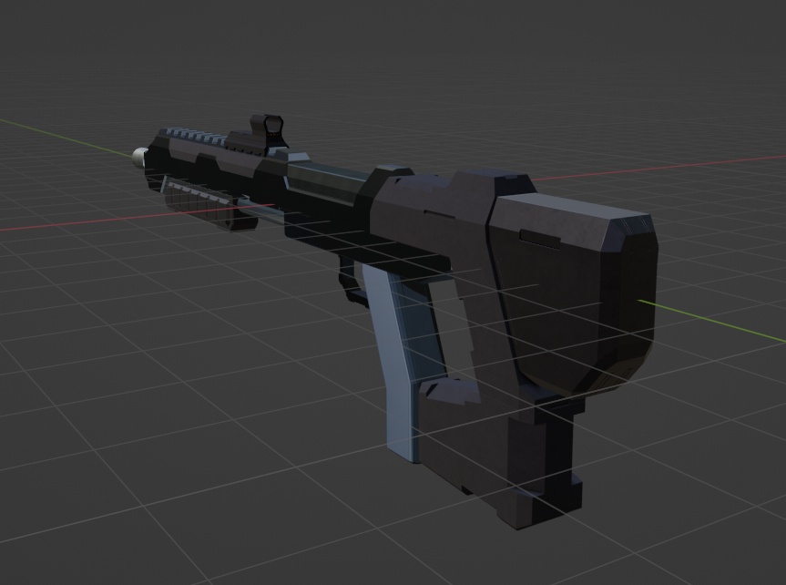 【3Dモデル】ショットガン【オリジナル】