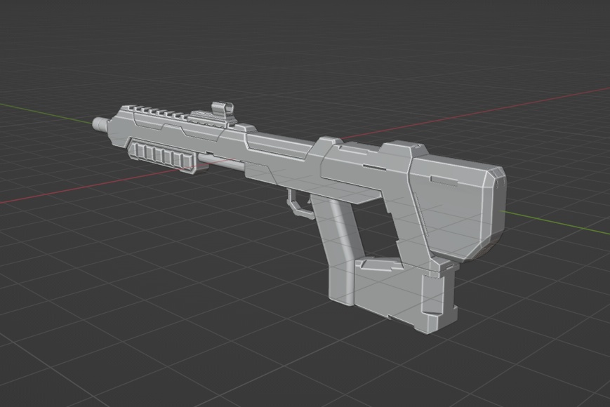 【3Dモデル】ショットガン【オリジナル】