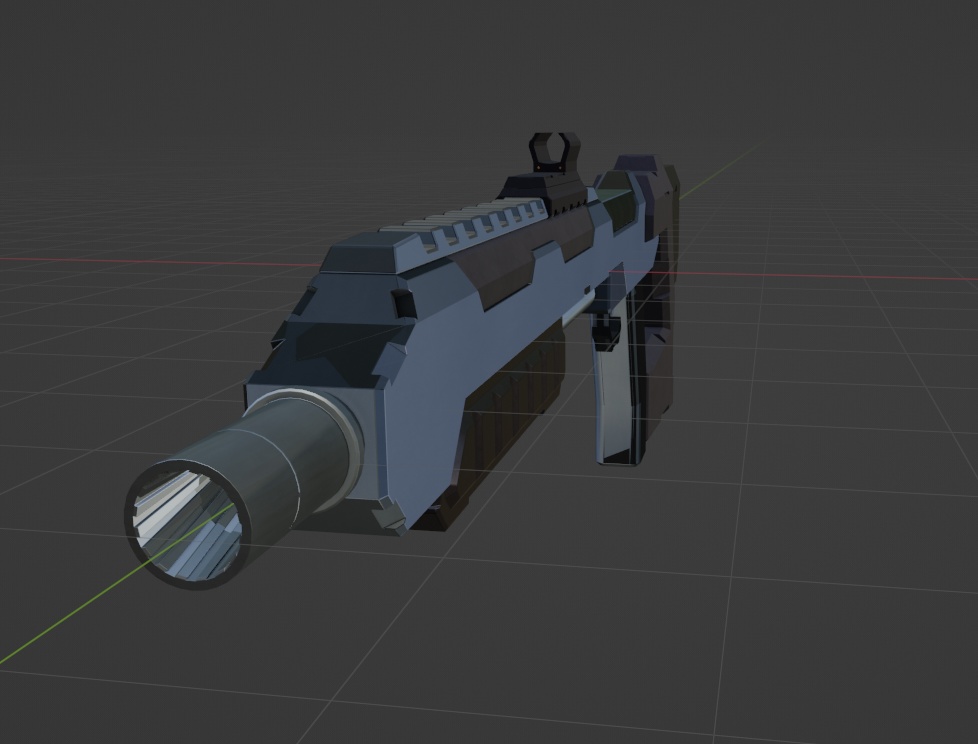 【3Dモデル】ショットガン【オリジナル】