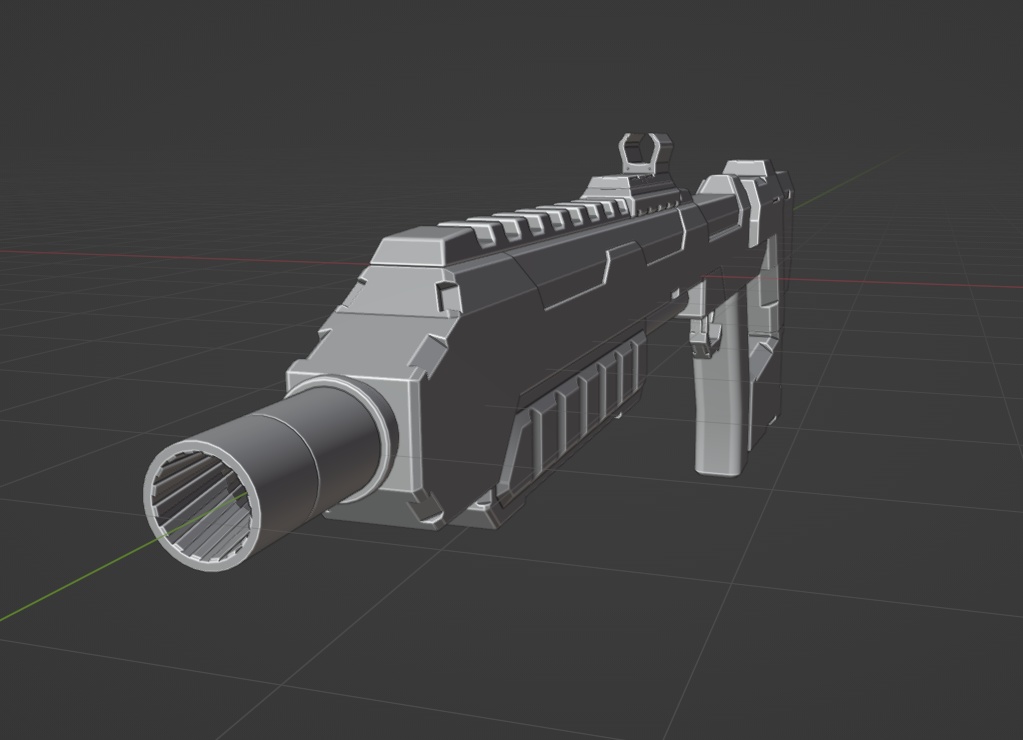 【3Dモデル】ショットガン【オリジナル】