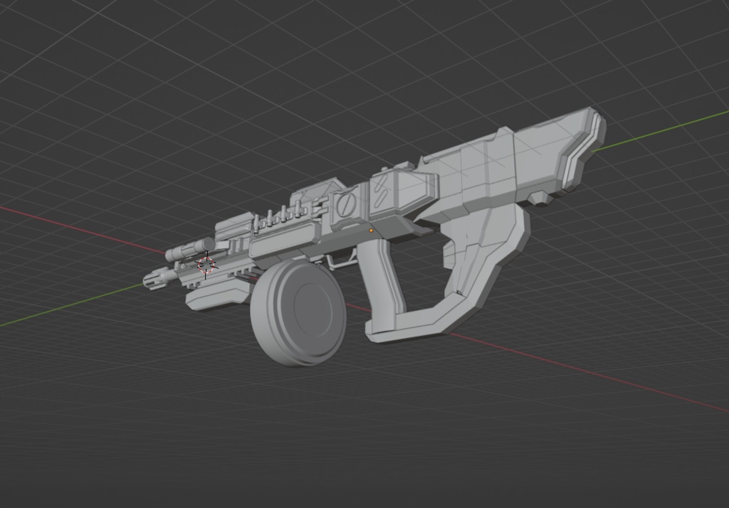 【Free】ショットガン Ver.2.0【3Dモデル】