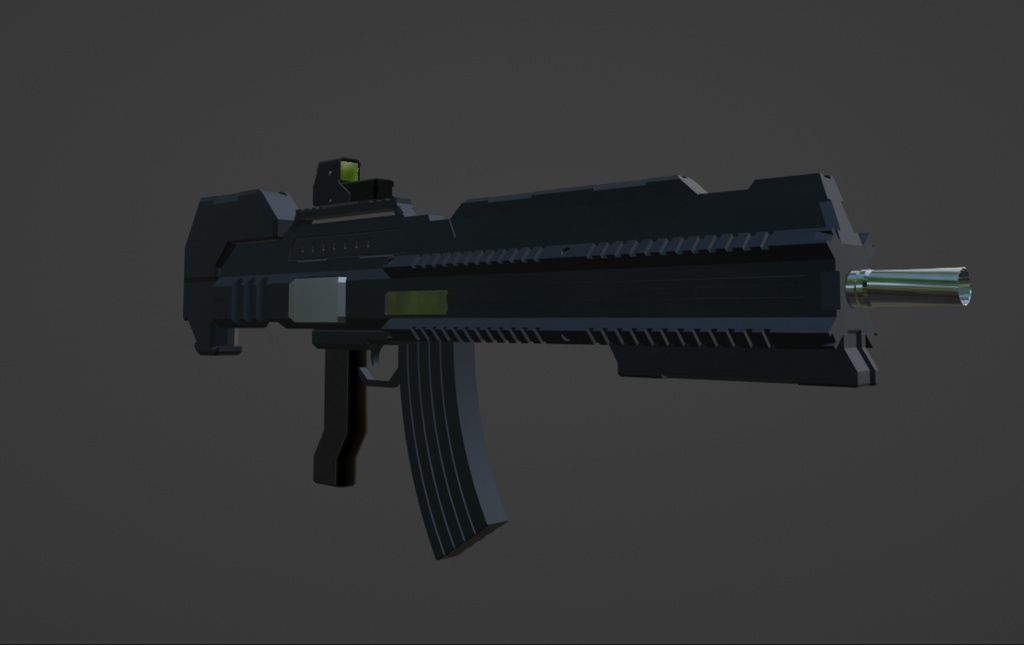 【3Dモデル】アサルトライフル【オリジナル】