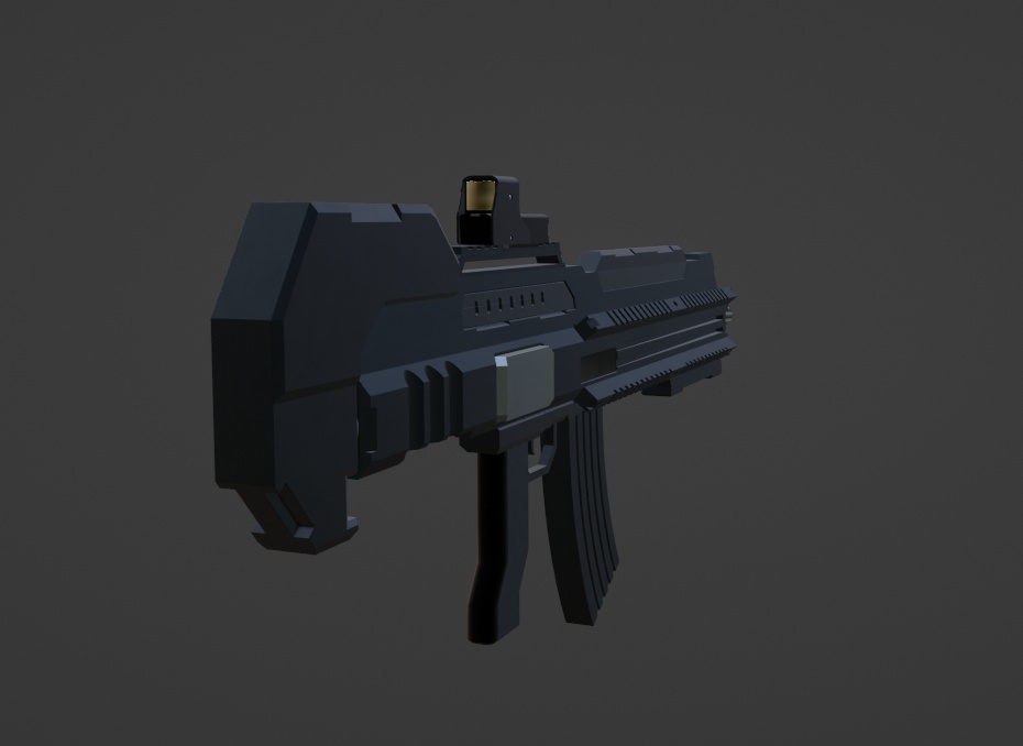 【3Dモデル】アサルトライフル【オリジナル】