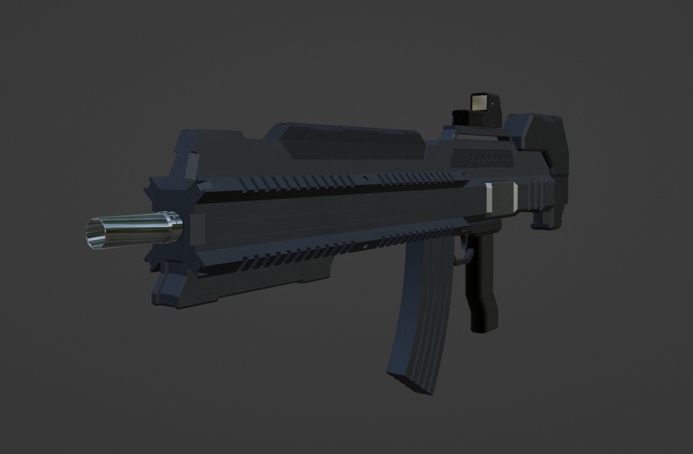 【3Dモデル】アサルトライフル【オリジナル】