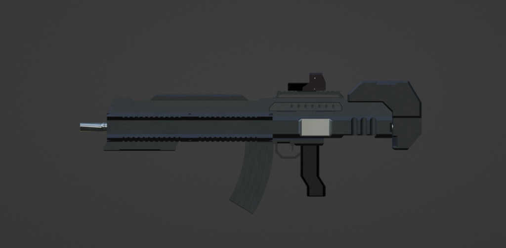 【3Dモデル】アサルトライフル【オリジナル】