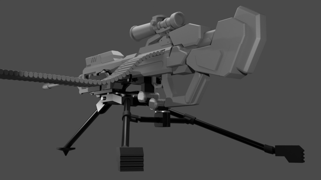 【武器アタッチメント】トライポッド【3Dモデル】