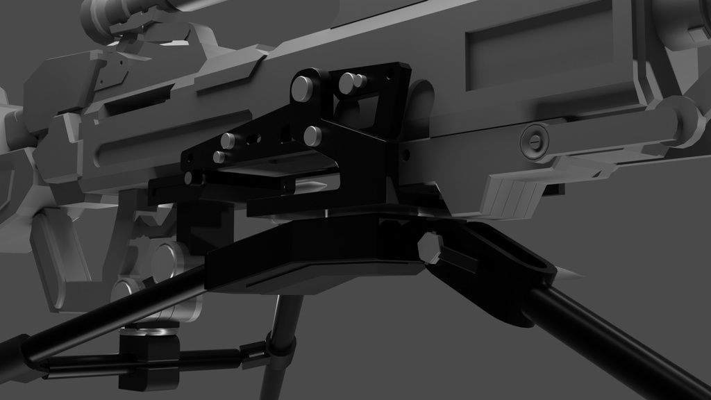 【武器アタッチメント】トライポッド【3Dモデル】