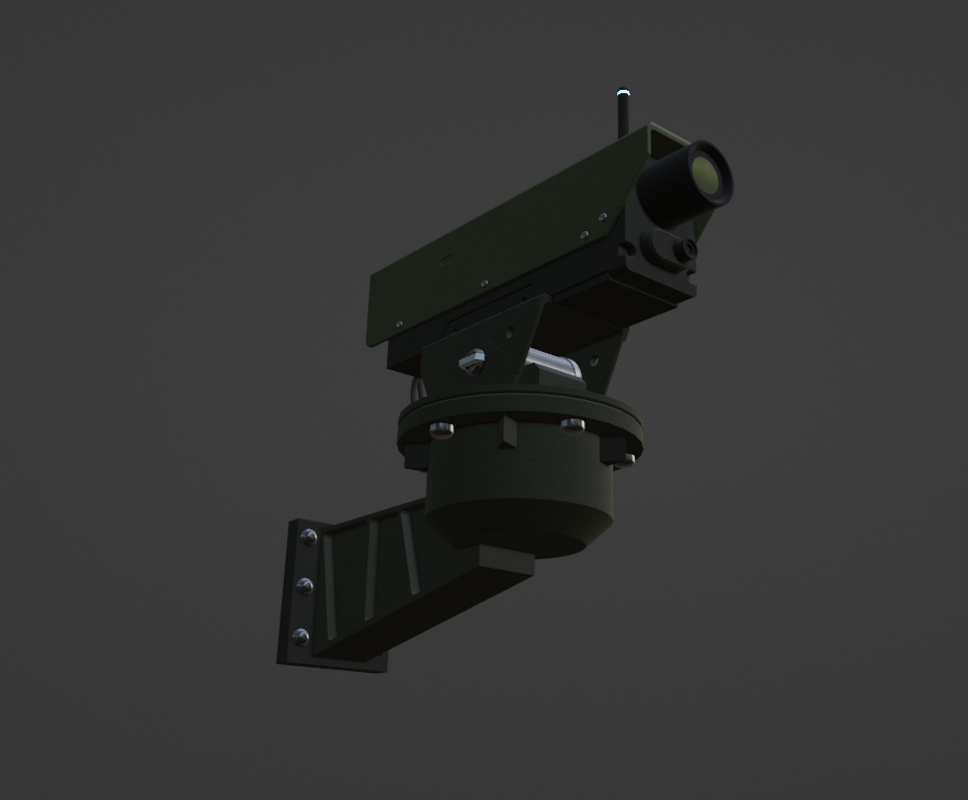 【3Dモデル】監視カメラ 【high&law セットパック】