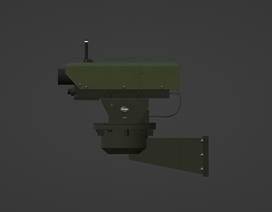 【3Dモデル】監視カメラ 【high&law セットパック】