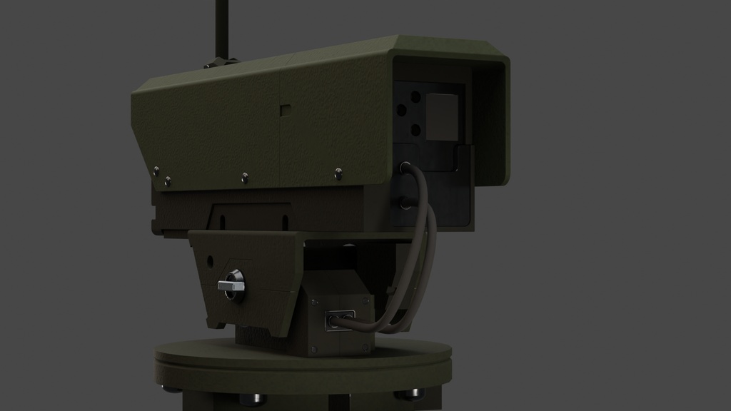 【3Dモデル】監視カメラ 【high&law セットパック】