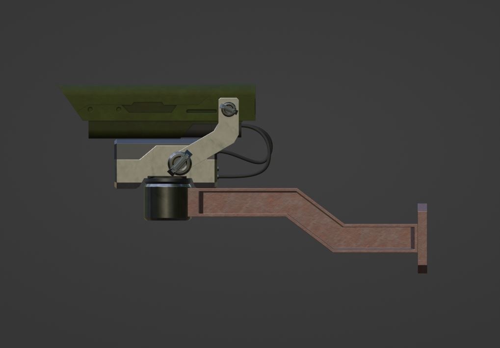 【Free】監視カメラ Ver.3.0【3Dモデル】