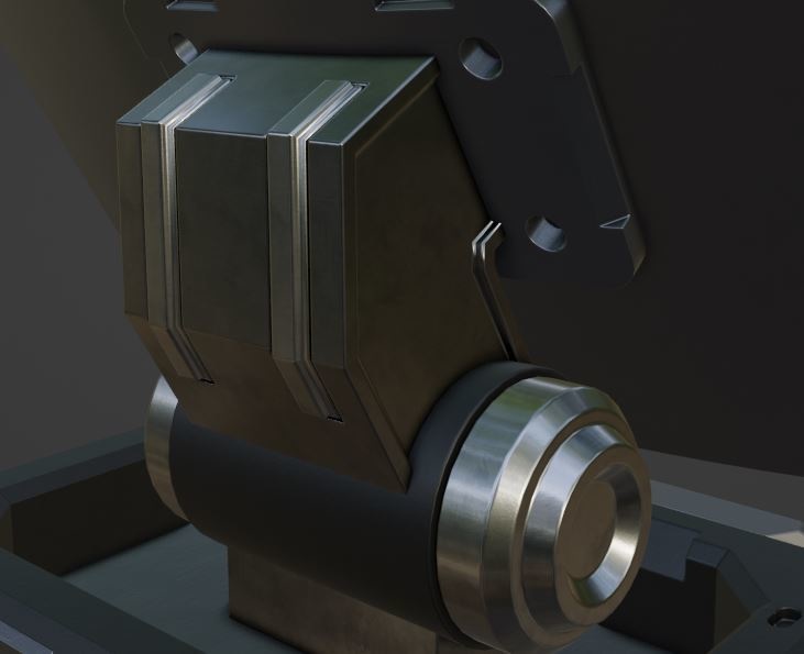 【Free】SFに出てきそうなコンピューター【3Dモデル】