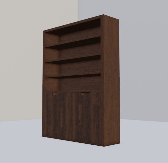 【Free】棚Var3【3Dモデル】