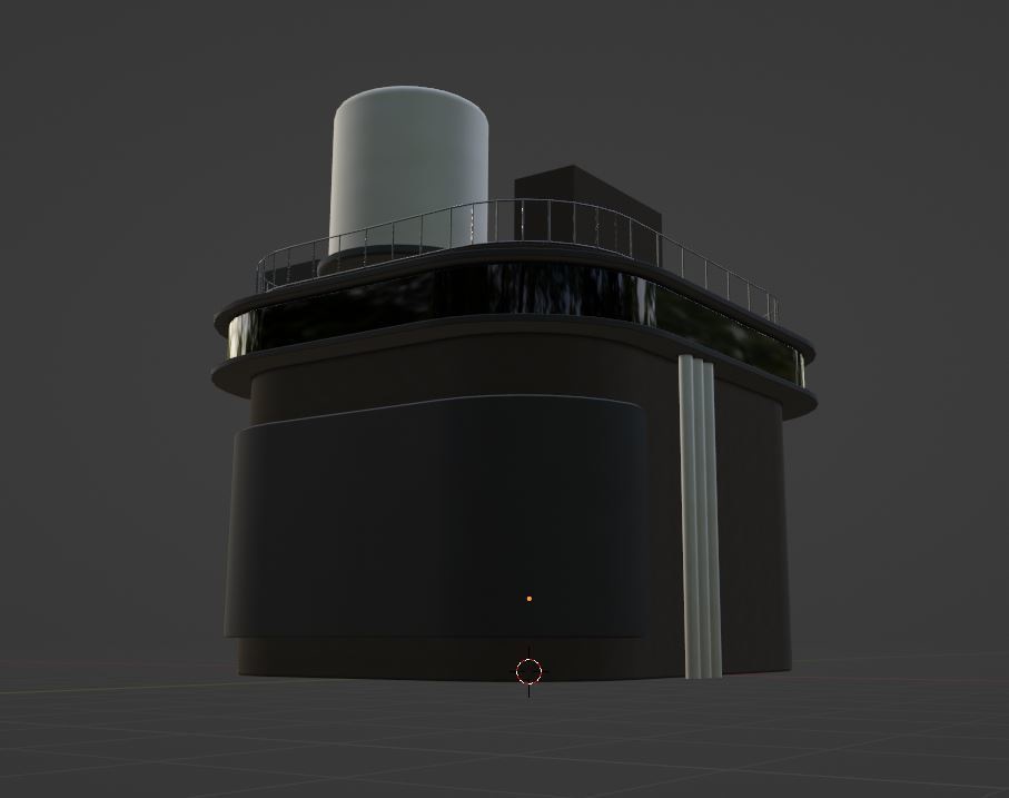 【Free】ベーシックな建物【3D建築】