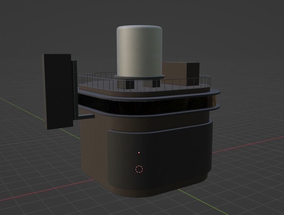 【Free】ベーシックな建物【3D建築】