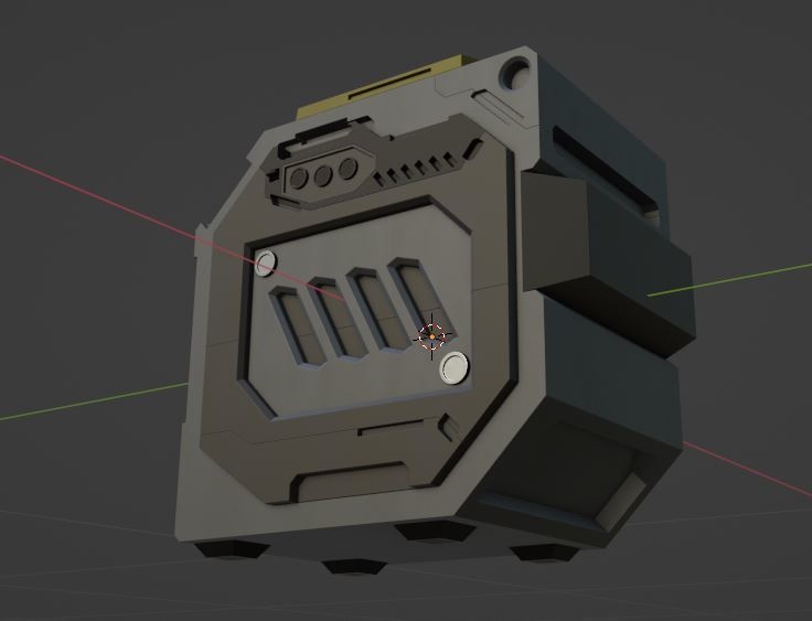 【3Dモデル】マシンガン Ver.1.2【武器】