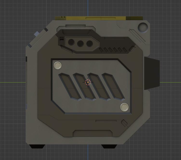 【3Dモデル】マシンガン Ver.1.2【武器】