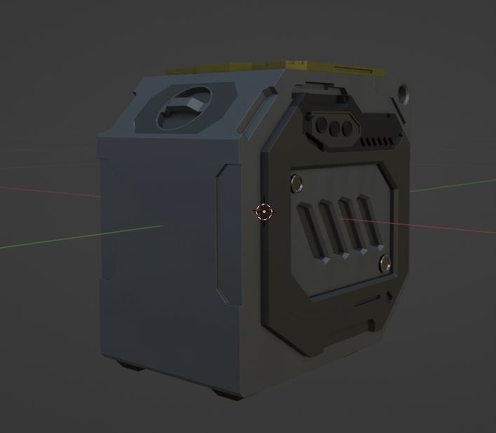 【3Dモデル】マシンガン Ver.1.2【武器】