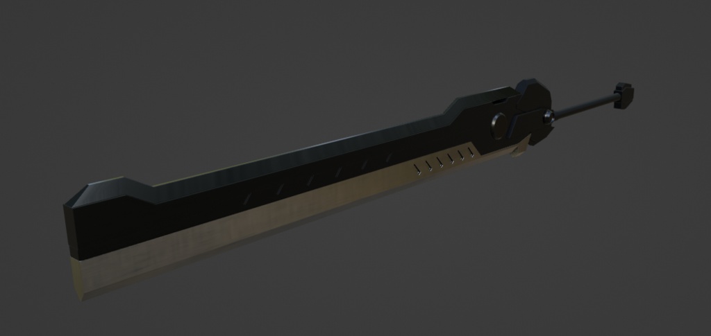【3Dモデル】ソード Ver.1.0【3D武器】