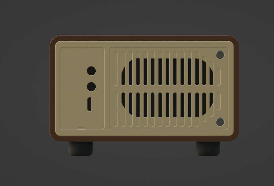 【3Dモデル】ラジオ Ver.1.0【3Dモデル小物】