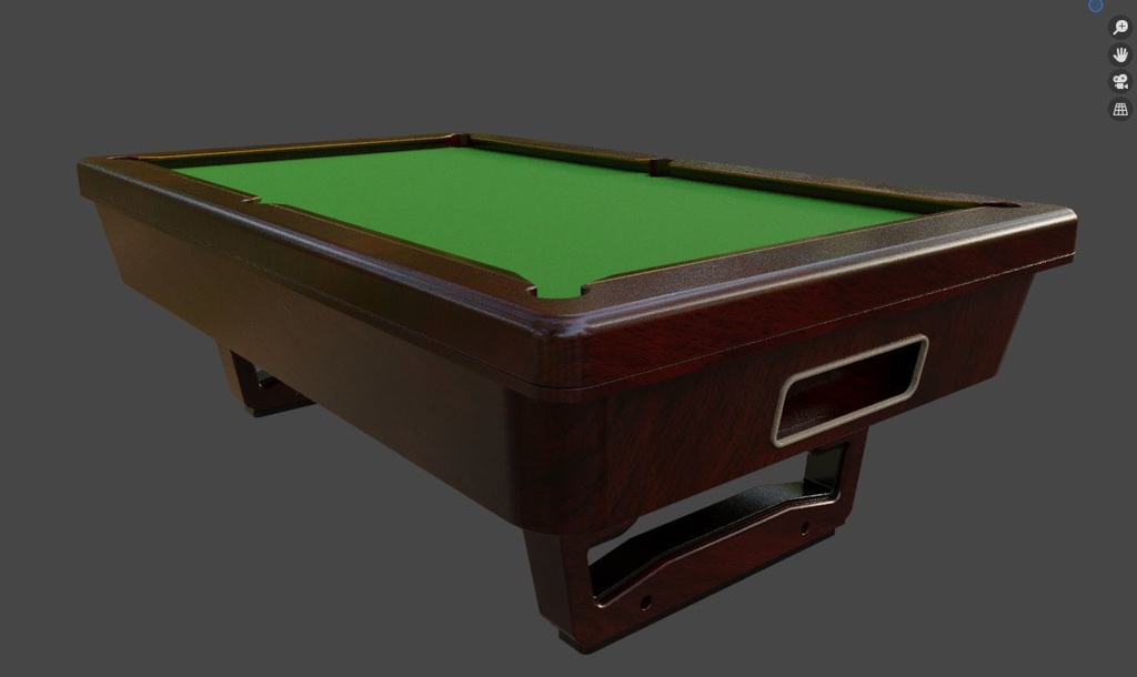 【Free】ビリヤードVer.1.0【3Dモデル】