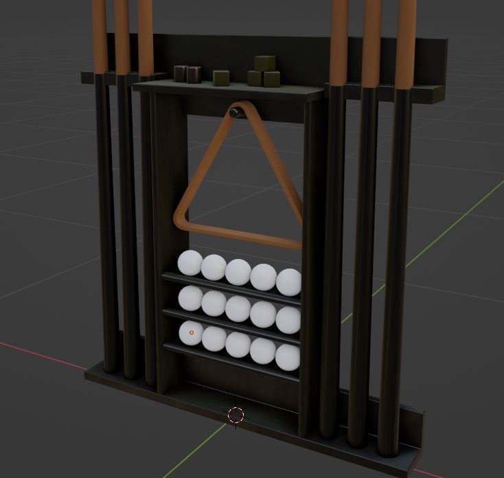 【Free】ビリヤードVer.1.0【3Dモデル】